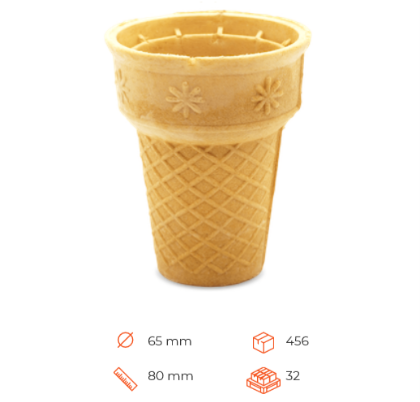 Obrázek KORNOUTKY SUPER BECHER 65 (456ks) (S)